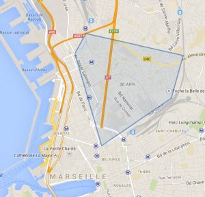 Les prix au m2 des loyers en 2019 dans le 13003