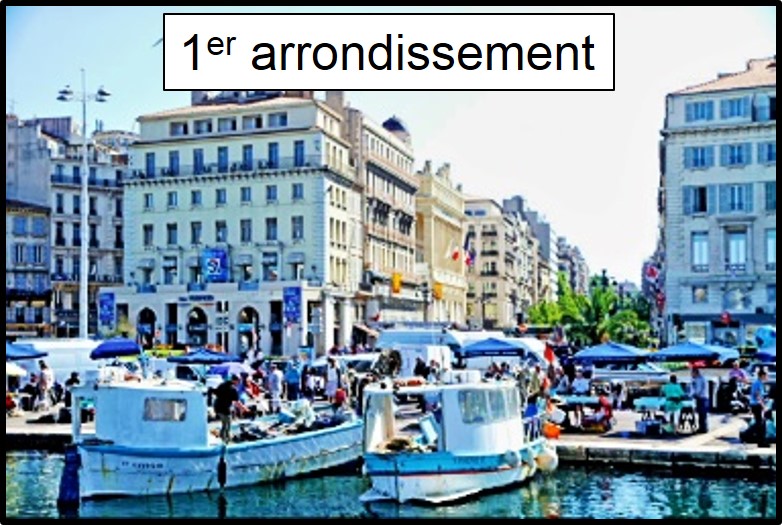 Prix au m² de l'ancien en 2015 dans le 13001 Marseille